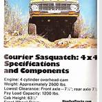 When was the Ford Courier replaced by the Ford Ranger?3