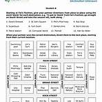 giving directions worksheet3