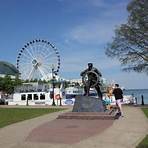 What was the Navy Pier used for?1