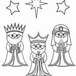 três reis magos para colorir1