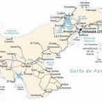 mapa do panamá na américa2
