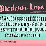 fonte modern love4