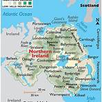 what are the cities in northern ireland map with cities and counties1