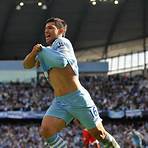 How did Sergio Aguero get Man City's first English title in 44 years?4