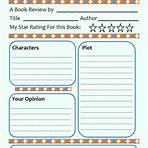 what information should be included in a book review template for kids2