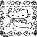 hello kitty para colorir pinterest4