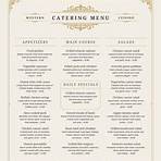 catering menu template1