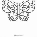 disegni farfalle da stampare2