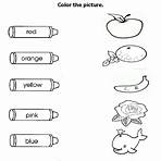 colours worksheets for kids1