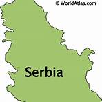 mapa da sérvia5