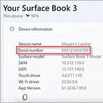 microsoft surface pro serial number1