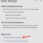 mail merge in word microsoft 3654
