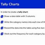 define tally chart3