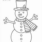 printable snowman2