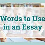 high vocabulary words for essays1