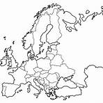 mapa da europa ocidental e oriental para colorir1