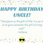 how can i wish my uncle on his 40th birthday party4