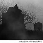 haunted house silhouette3