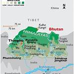 bhutan landkarte3