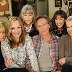who are the characters in the show ' mom ' dad dies of cancer1