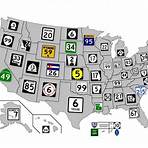 What is the difference between US Highway Map and Interstate map?1