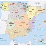 Where is Spain bounded by the Mediterranean Sea?2