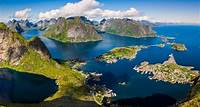 Reinebringen in Lofoten: Geniale Aussicht auf die Inselgruppe