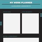 What is a custom work schedule planner?1