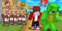 Why Did Villagers Kick JJ and Mikey Out Of The Village in Minecraft? - Maizen