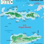what states are south of the us virgin islands1