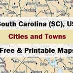 map of major cities in south carolina3