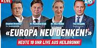 Live aus Heilbronn: Alice Weidel, Tino Chrupalla, Stephan Brandner und Maximilian Krah!