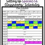 free sample schedule of events worksheet for students with autism programs4