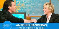 Antonio Banderas Talks ‘Shrek’ in 2004
