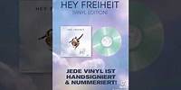 444 handsignierte und nummerierten Vinyl-Platten, meines neuen Albums "Hey Freiheit" 📀🔊