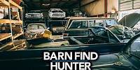 AMC Rebel Machine, Triumph Stag, and a Porsche race car | Barn Find hunter - Ep. 78