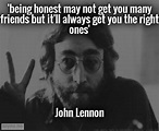 John Lennon Honesty Quotes | John Lennon Quotes about Honesty