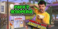 Papa's Scooperia GamePlay w/ Jungle Beast
