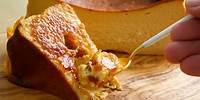 クレームブリュレ風キャラメルバスクチーズケーキの作り方✴︎How to make Caramel Basque cheesecake✴︎ベルギーより