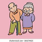 cartoon pictures of elderly people2