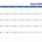 blank march calendar3