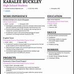 what to include in a film review example high school student resume format4
