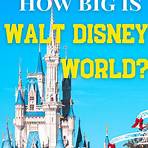 How big is Walt Disney World?3