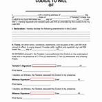 examples of wills forms free pdf1