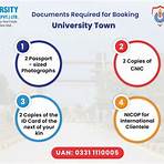 where is university town rawalpindi project located city and province2