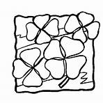 four leaf clover coloring pages4