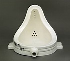 Marcel Duchamp, Fountain 1917/1964. Readymade: porcelain urinal. 23.5 ...