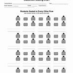 What is a classroom seating chart?2