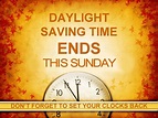 Daylight Savings Time ends on Sunday | Mitchell County ...