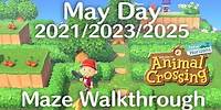 May Day Event 2021/2023/2025 Maze Walkthrough in Animal Crossing: New Horizons
